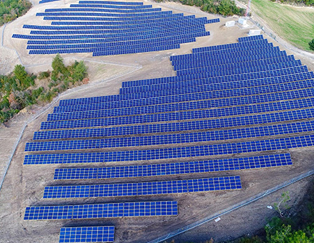 Brazil 4.5MW Off Grid Hillside Solar System Project