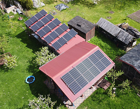 Thailand 8KW Off Grid Solar System Project