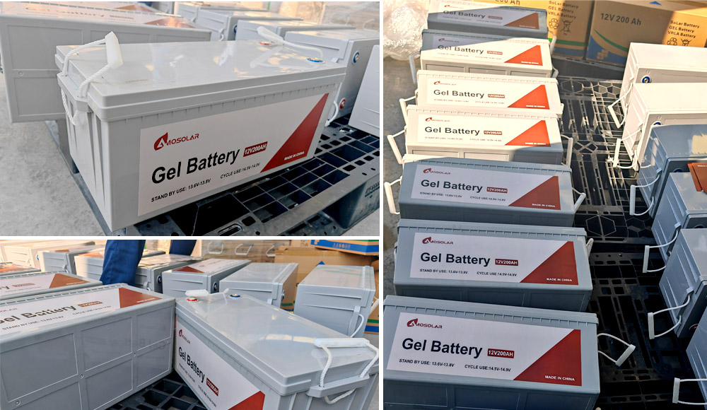 GEL solar battery
