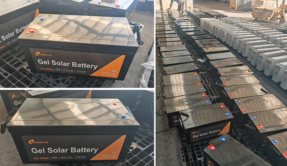 Gel battery for solar home system