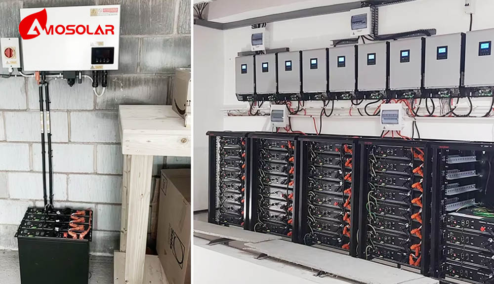 Solar Lithium Battery Project