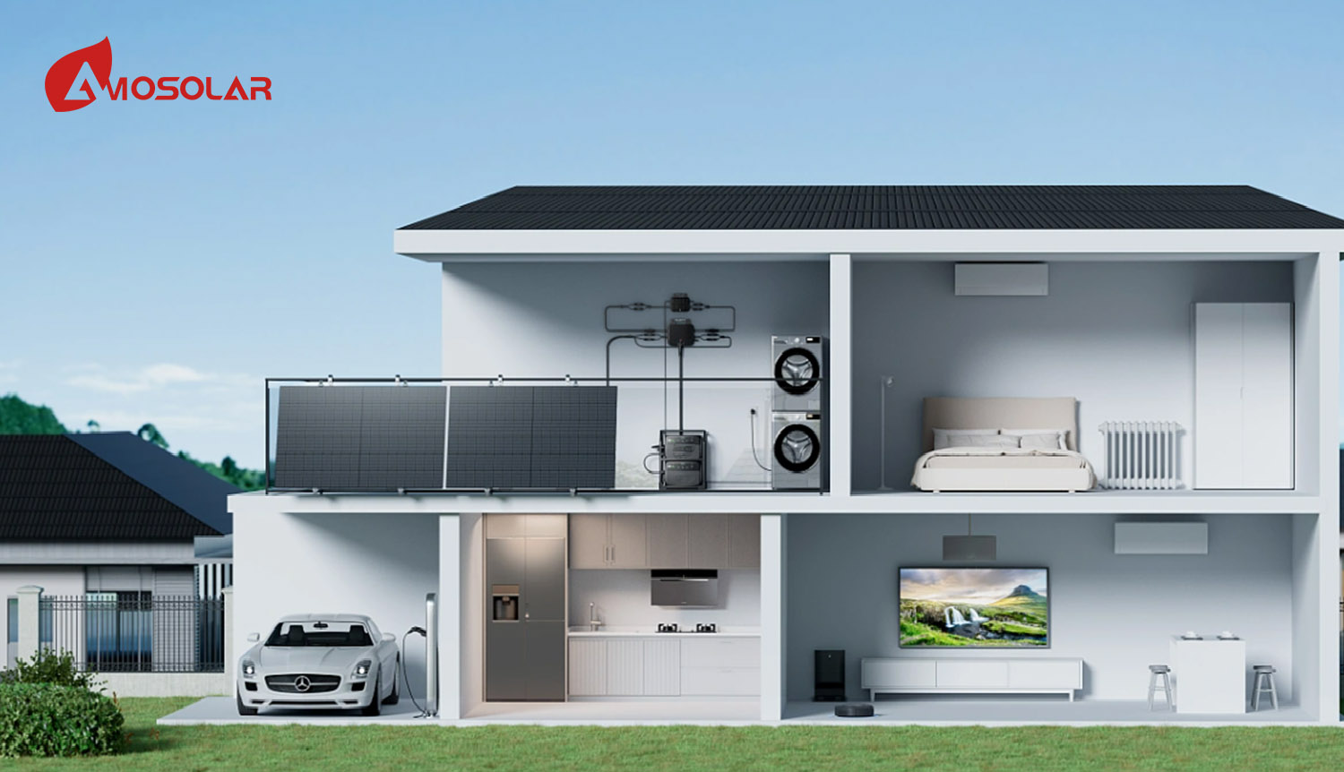 china easy balcony angled solar panel kits