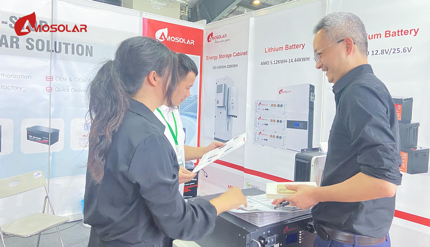 solar panels exhibitation