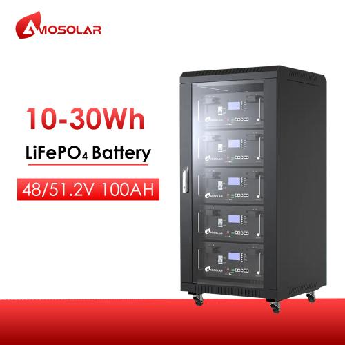 Low voltage solar lithium ion battery