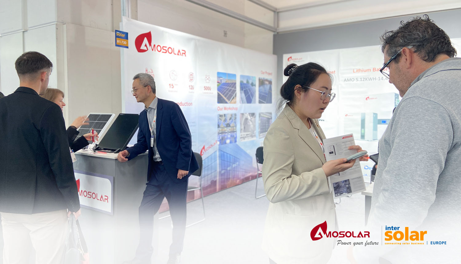 Amosolar at The Smarter E Europe 2025 in Munich