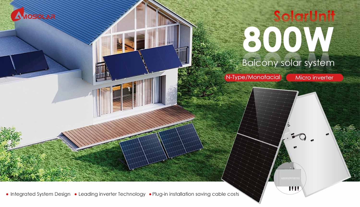 How does a balcony solar system work?