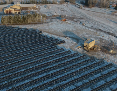 Estonia 680kw Playground Solar System Project