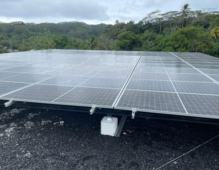 Tahiti 50KW Playground Solar System Project