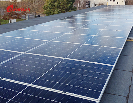 Sweden 50kW Rooftop Solar Panel Installation by Amosolar